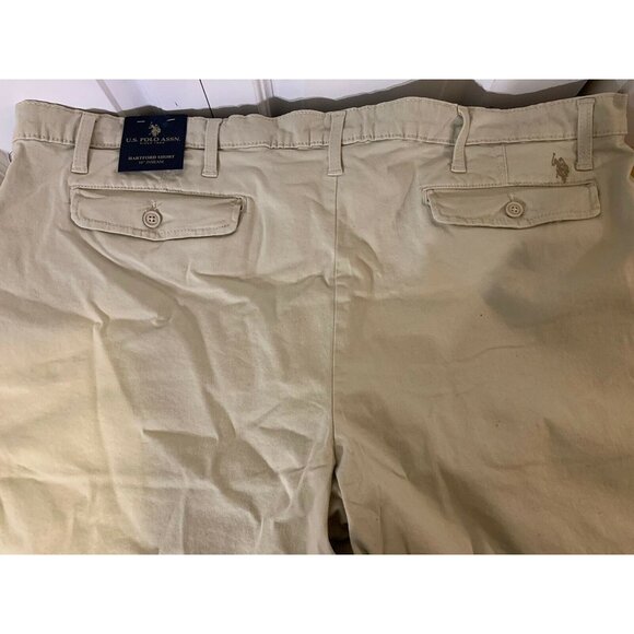 New US POLO Assn. Hartford Men’s Sz 46 flat Front Shorts - Picture 8 of 8